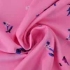 Viscose – Pink roses