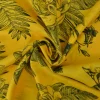 Viscose – Roses drawing on yellow