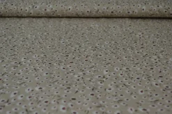 Viscose – Small flower on light beige
