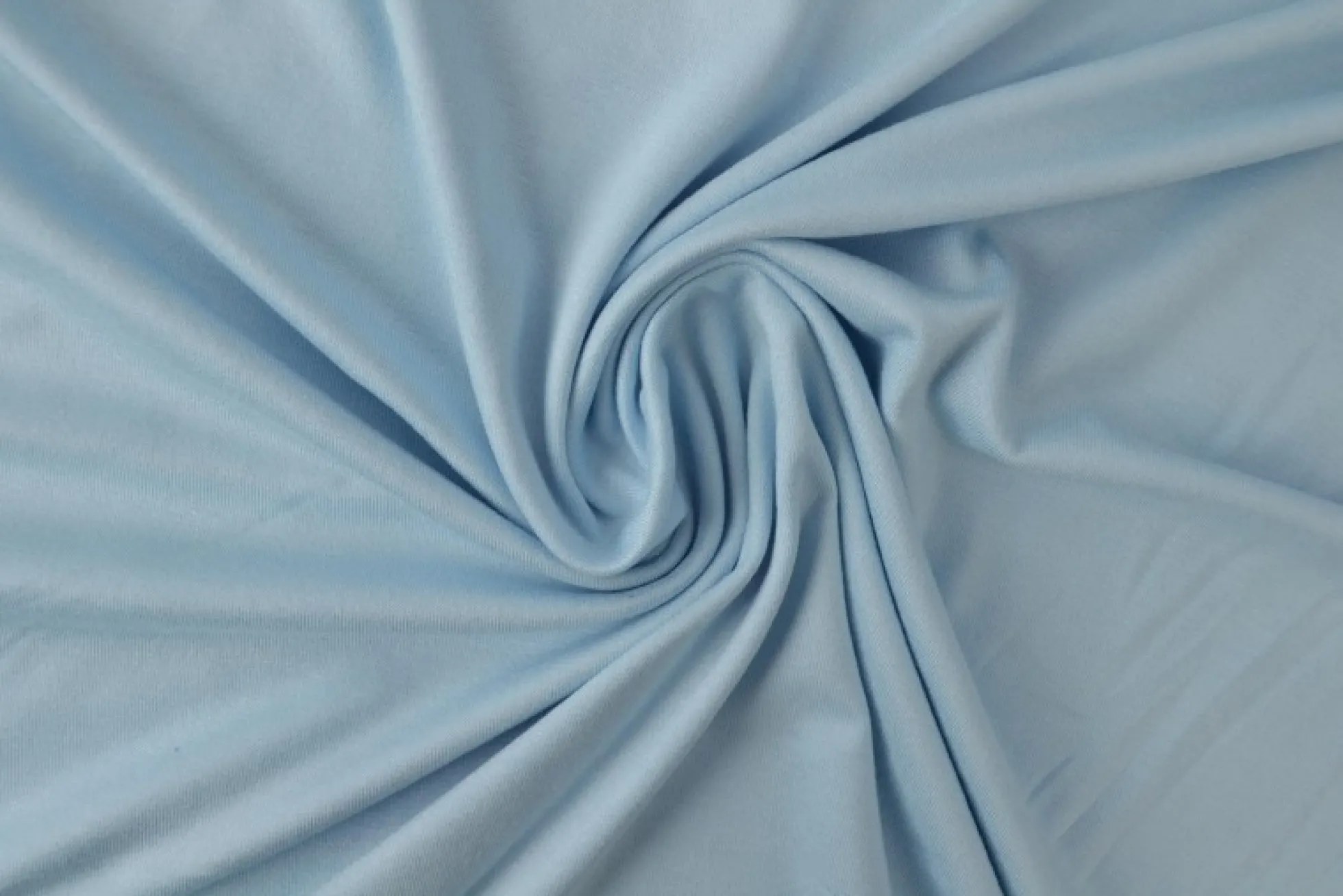 Viscose Tricot: Babyblauw