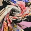 Viscose tricot – Black Rose Elegance