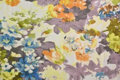 Viscose tricot – Blue Garden Harmony