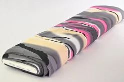 Viscose tricot – Blush Shadow Strokes