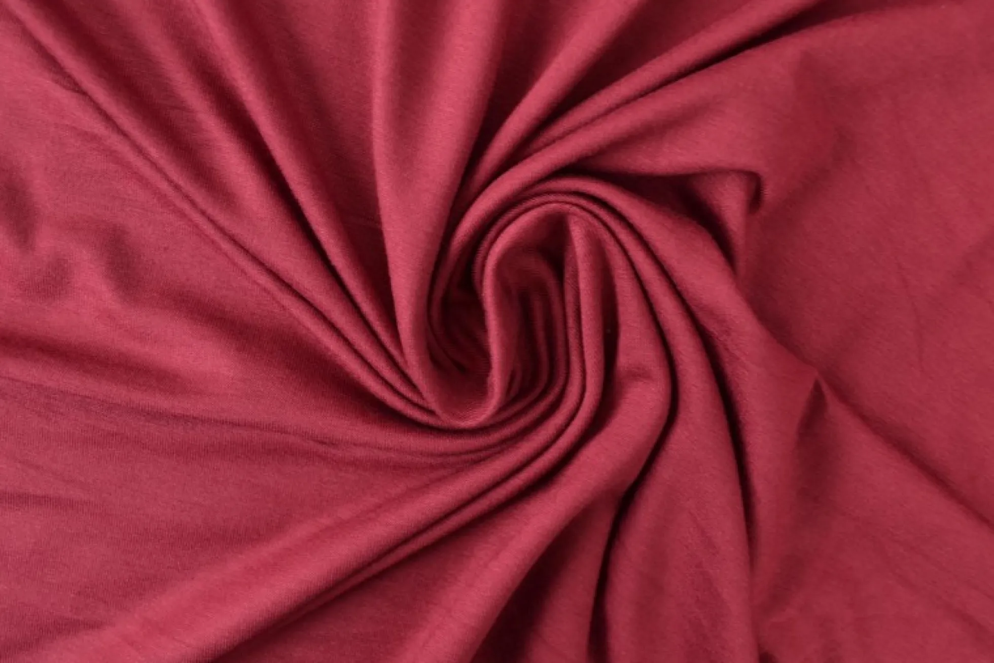 Viscose Tricot: Bordeauxrood