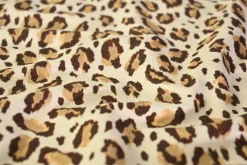 Viscose tricot – Classic leopard