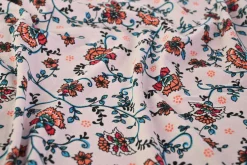 Viscose tricot – Coral Vine Charm