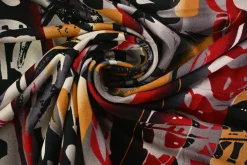 Viscose tricot – Crimson Urban Flow