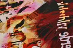 Viscose tricot – Crimson Urban Pulse