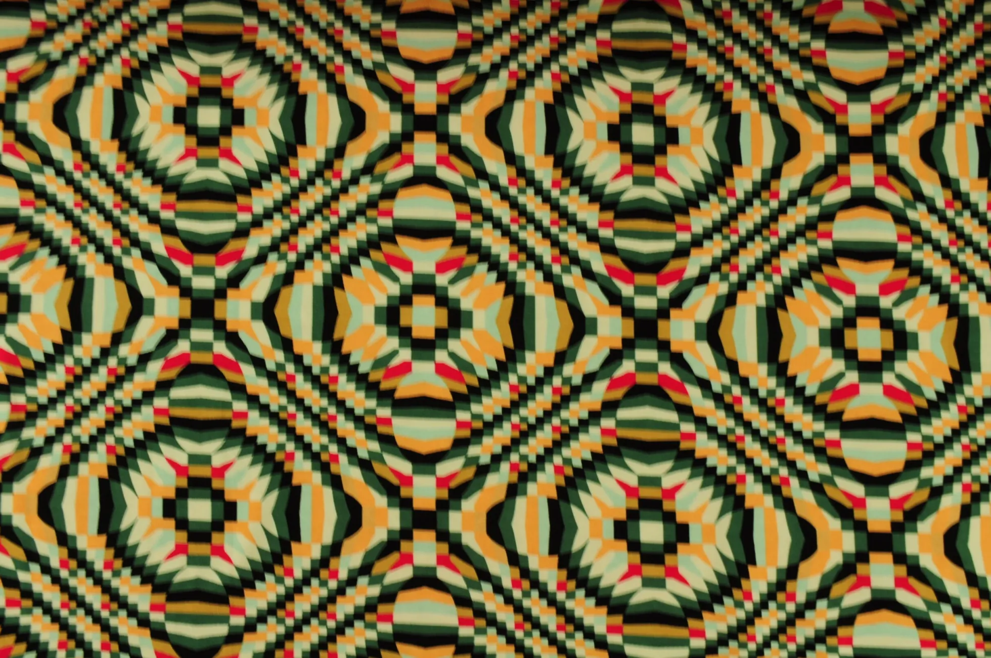 Viscose tricot – Digital multicolor