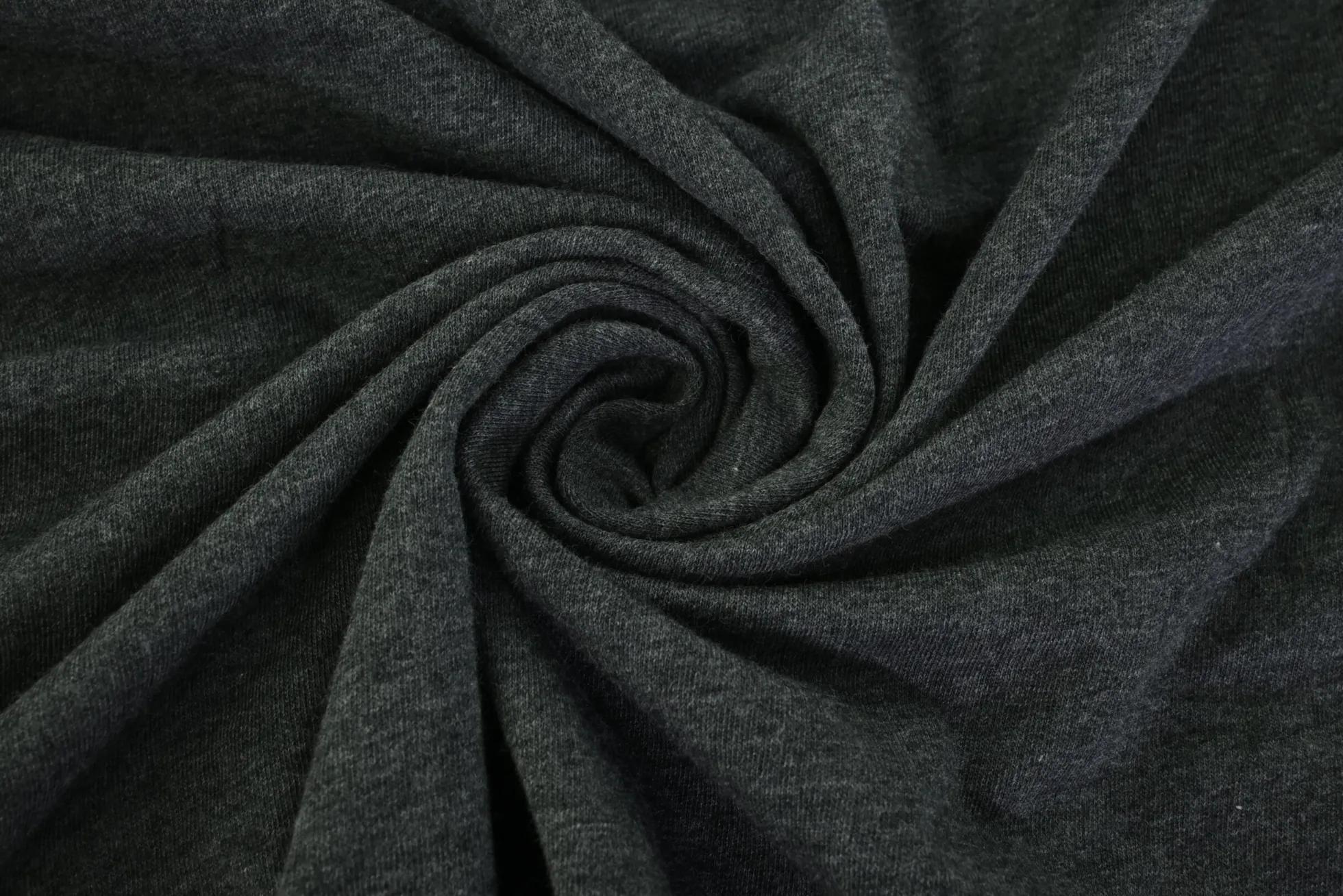 Viscose tricot – Donkergrijs melange