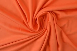 Viscose Tricot: Donkeroranje