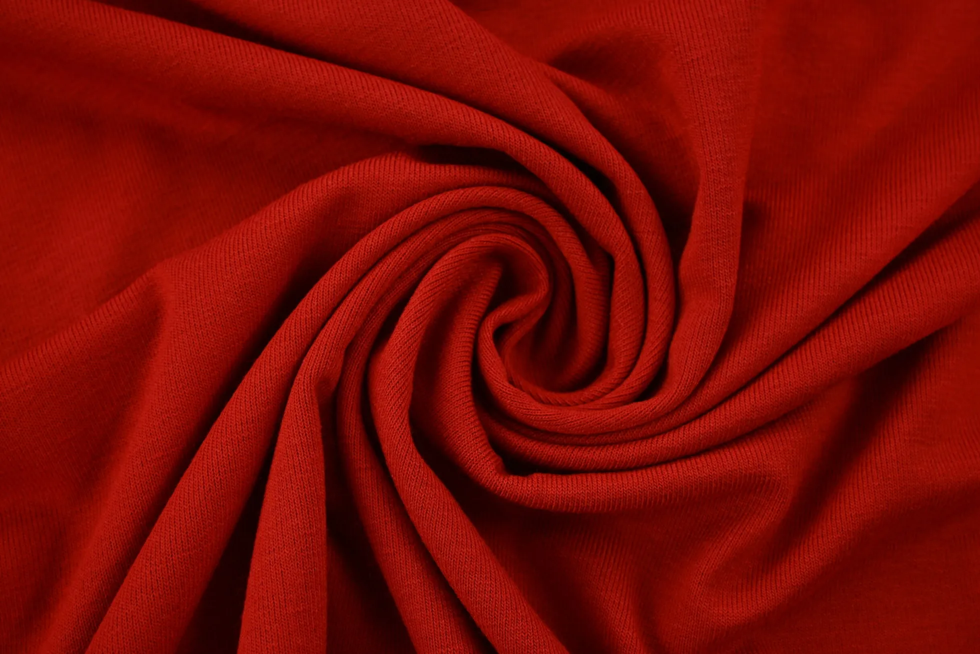 Viscose tricot – Donkerrood