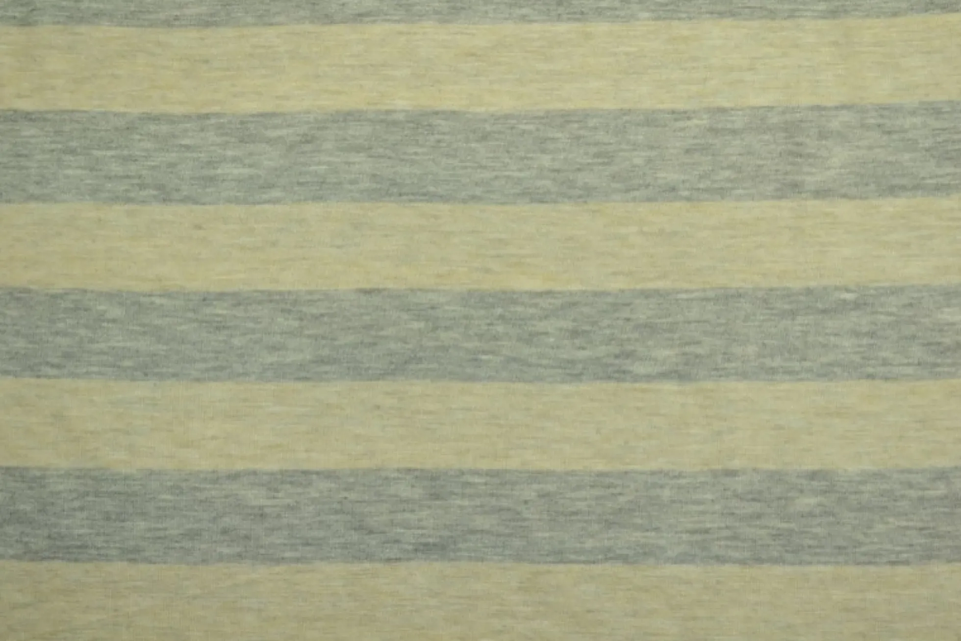 Viscose tricot – Ecru en grijs gestreept
