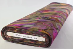 Viscose tricot – Flockprint – Autumn flow