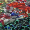 Viscose tricot – Flockprint – Bohemian patchwork
