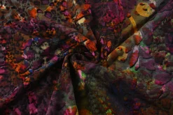 Viscose tricot – Flockprint – Bohemian