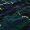 Viscose tricot – Flockprint – Geo lines