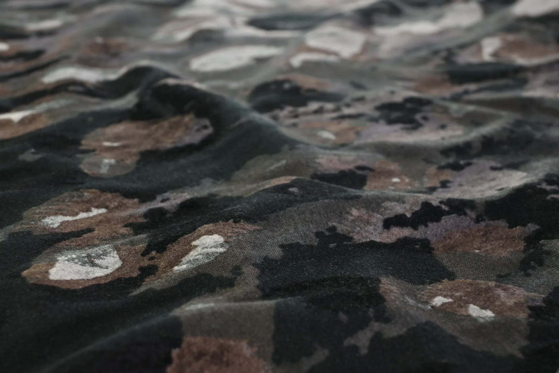 Viscose tricot – Flockprint – Shadow paneel 95cm