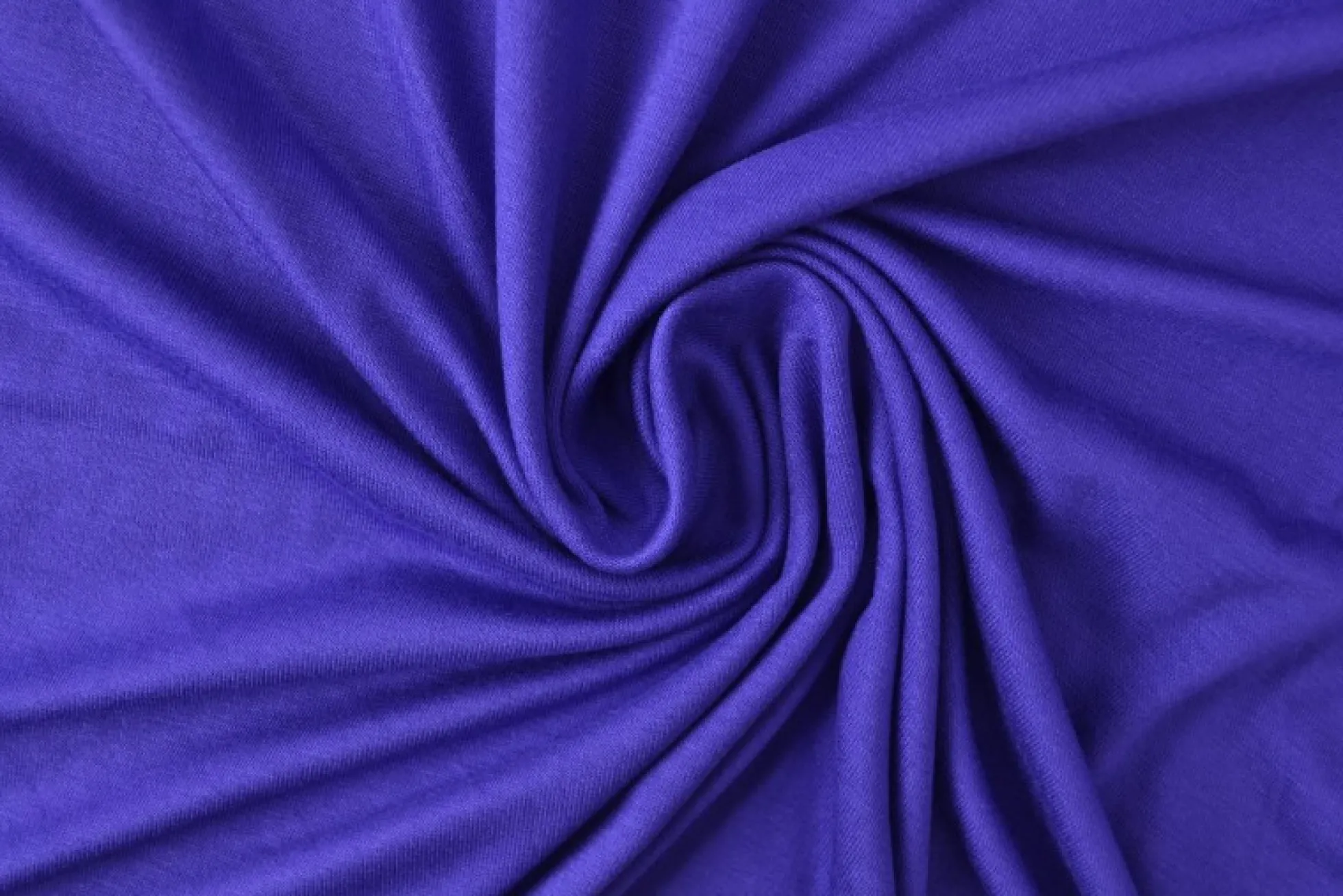 Viscose Tricot: Kobaltblauw