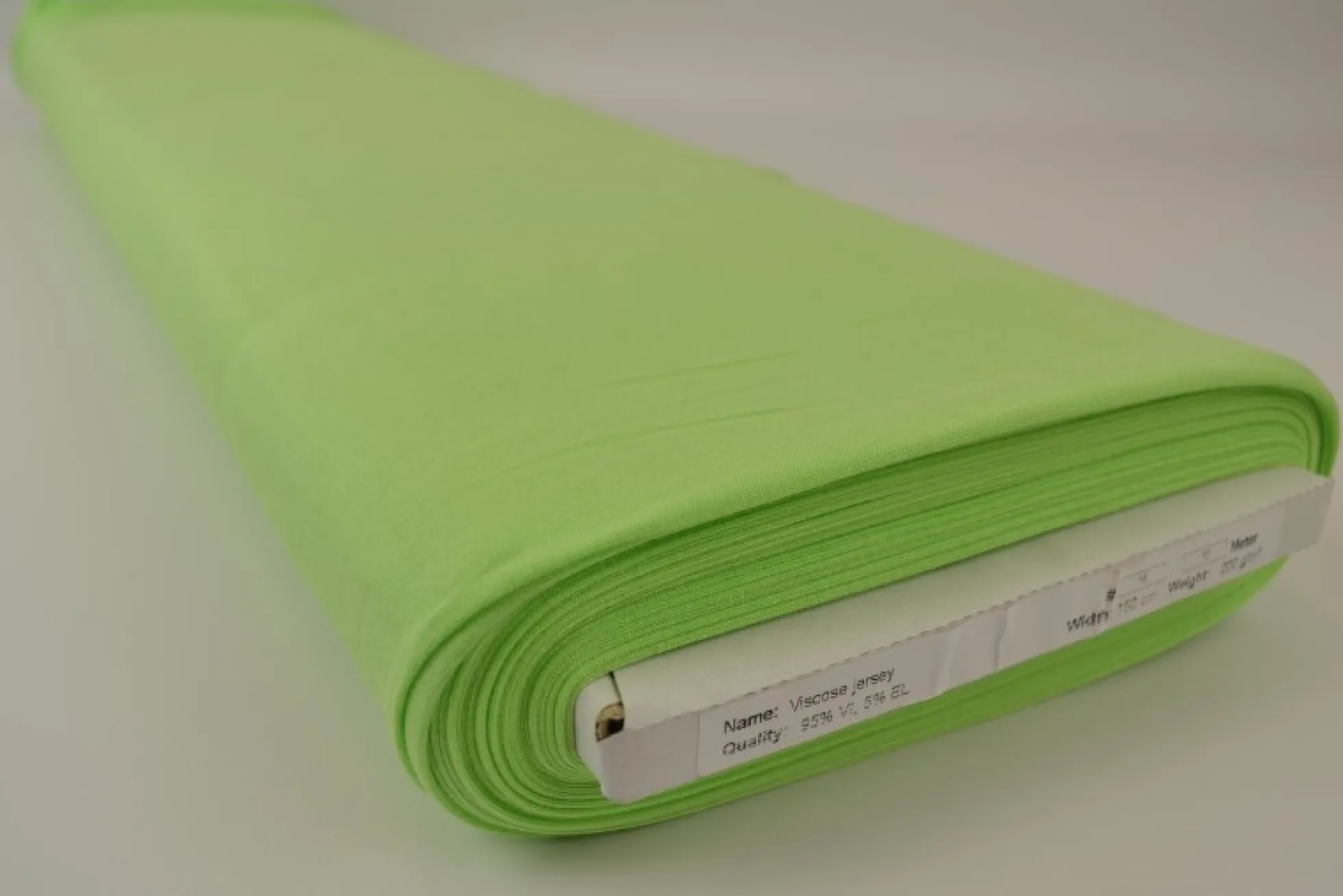 Viscose Tricot: Limegroen