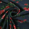 Viscose tricot – Midnight Rose Knit