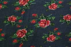 Viscose tricot – Midnight Rose Knit