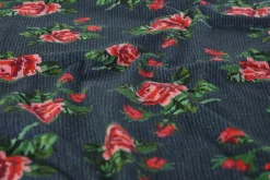 Viscose tricot – Midnight Rose Knit