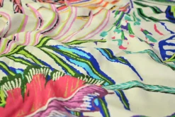 Viscose tricot – Multicolor palms