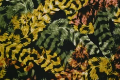 Viscose tricot – Olive Jungle Escape