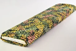 Viscose tricot – Olive Jungle Escape