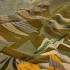 Viscose tricot – Olive Tropical Canopy