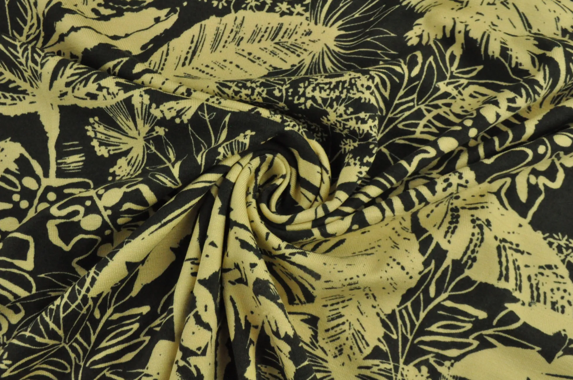 Viscose tricot – Palms