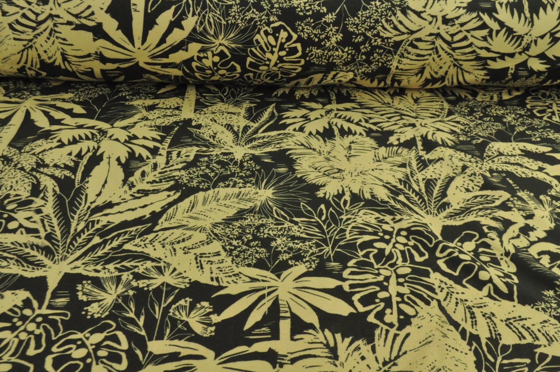 Viscose tricot – Palms