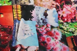 Viscose tricot – Postcard Memories Collage