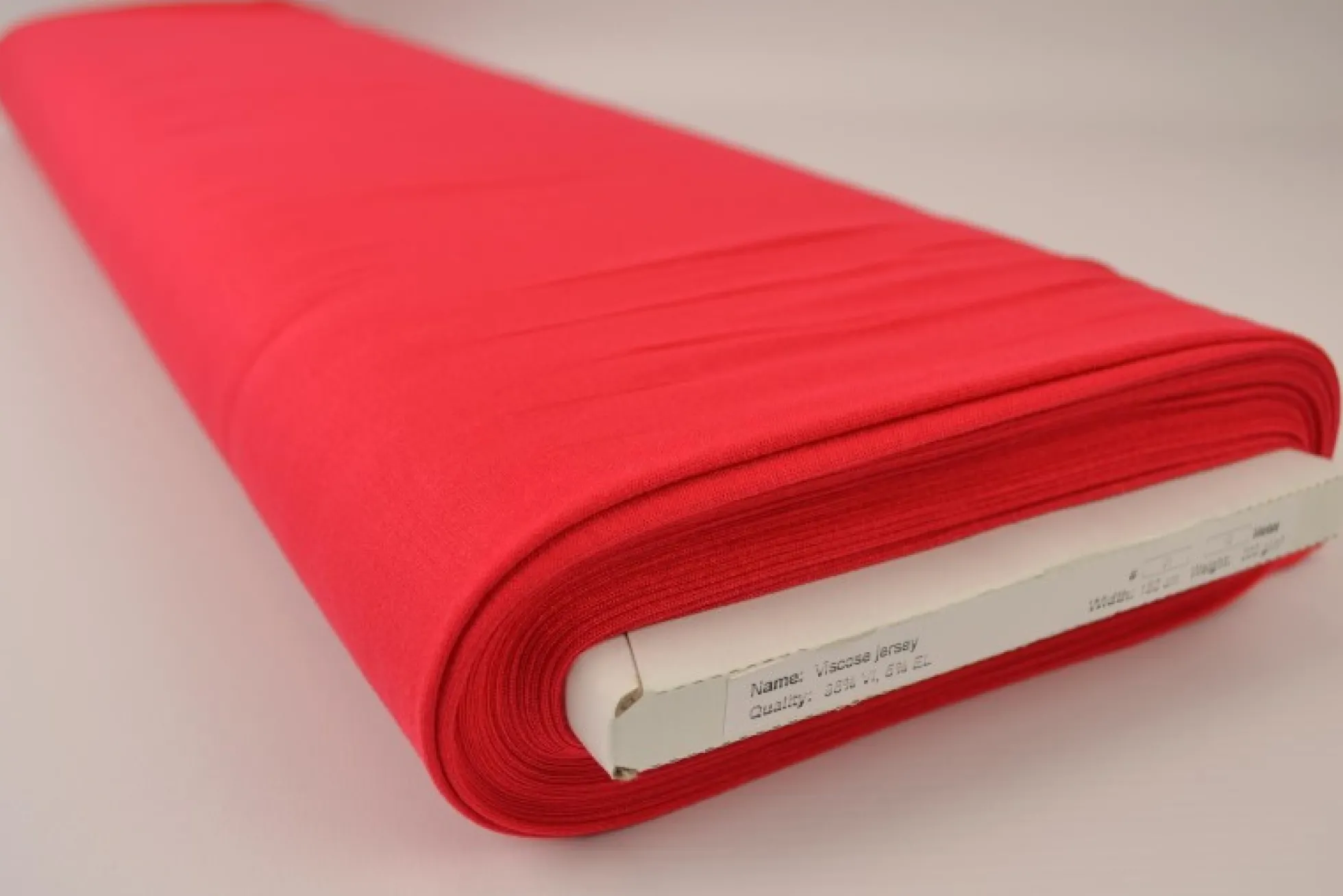 Viscose Tricot: Rood