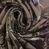 Viscose tricot – Taupe Midnight Floral