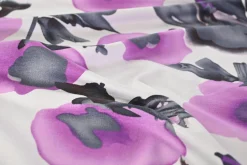 Viscose tricot – Violet Watercolor Bloom