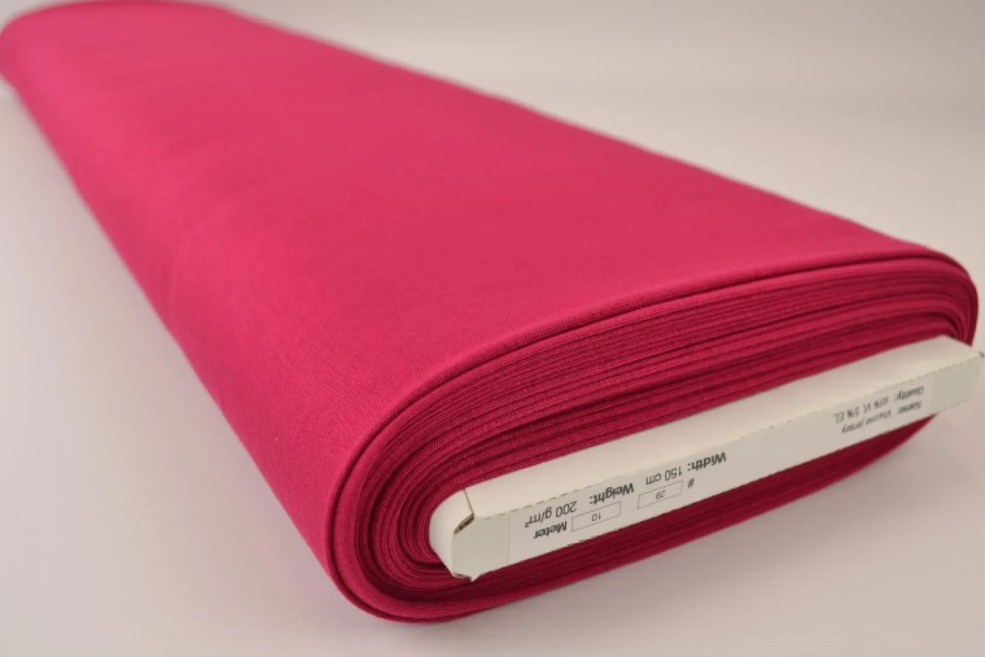 Viscose Tricot: Wijnrood