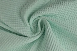 Wafelkatoen – Licht mintgroen