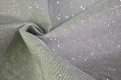 Waterafstotende canvas – Zilver glitter