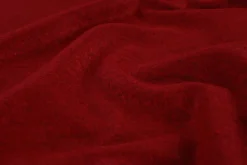 Wol jersey – Donkerrood melange