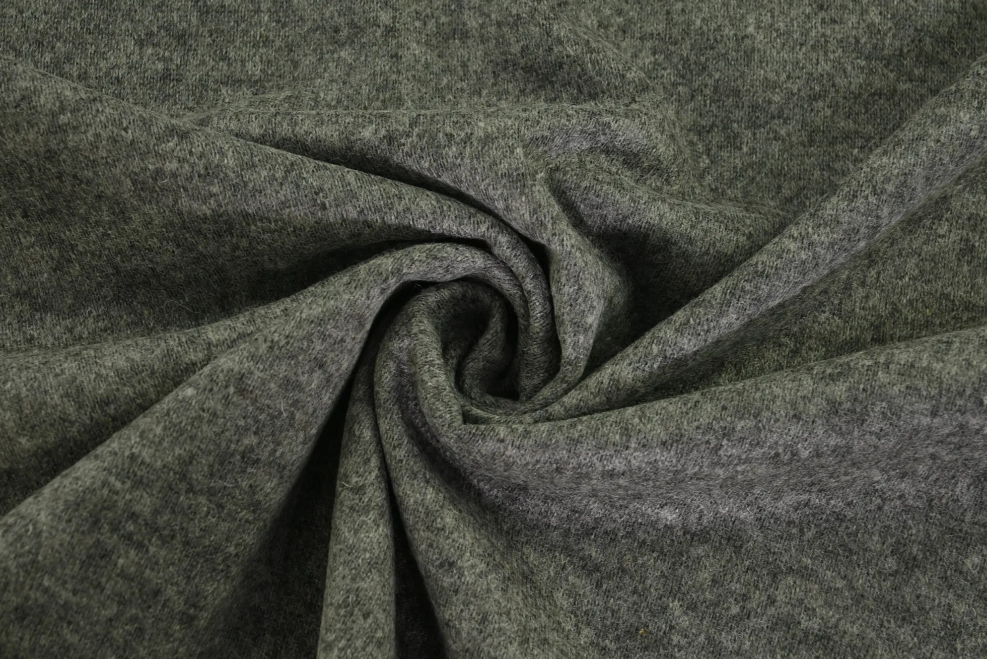 Wol jersey – Grijs melange