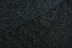 Wollen stof bouclé – Navy & donkergrijs knitted