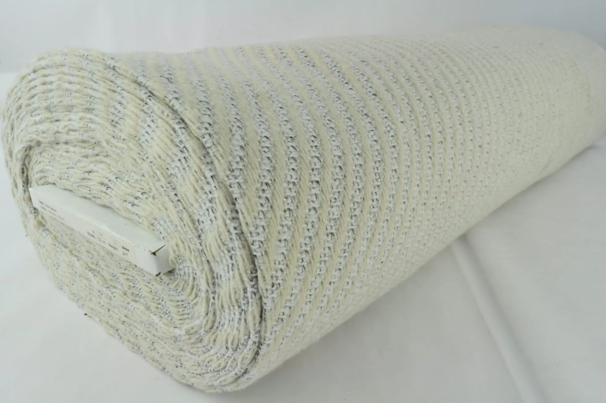 Wollen stof – Creme melange