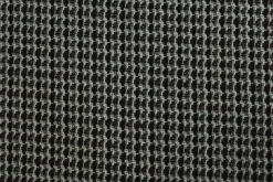 Wollen stof – Grijs & zwart weeflook knitted