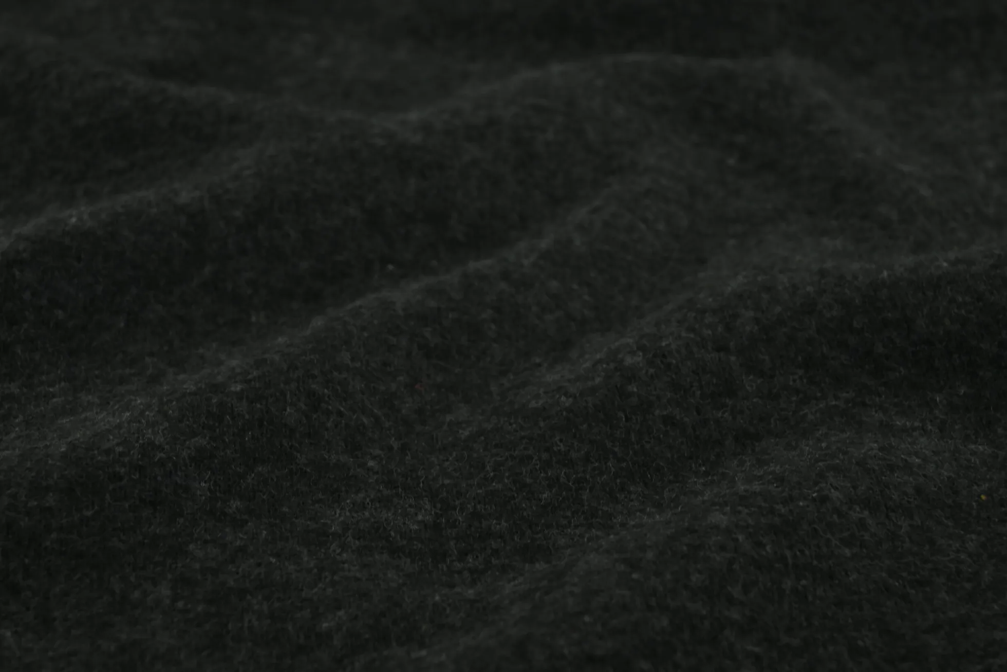 Wollen sweaterstof – Antraciet & donkergrijs double face